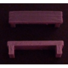 3D Printed - Benches (Set of 2)